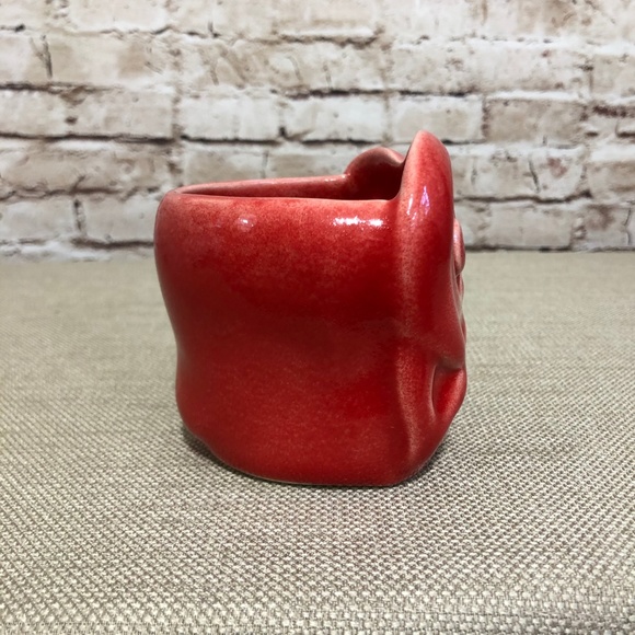 Minky Maori Tiki Mug Red New Tiki Farm - Picture 4 of 6